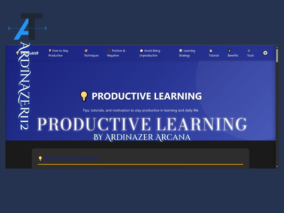 Belajar Produktif Preview